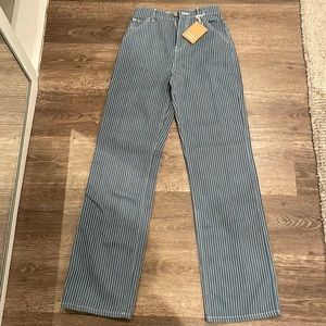 Painter high rise wide leg jeans